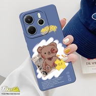 Case Untuk Xiaomi Redmi Note 14 4G - Eksotik - Casing Xiaomi Redmi Note 14 4G - Bahan Lentur Premium