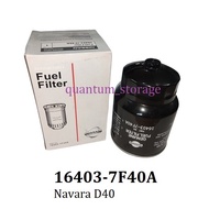 Nissan Diesel Fuel Filter 16403-7F40A 7F401 Navara D40