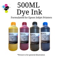 500ML Dye Printer Ink Bottle for Epson 001 003 InkTank EcoTank Printer [theinksupply]