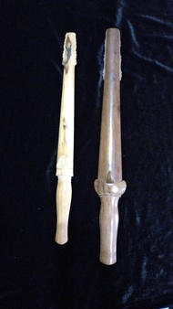 Keris Model Tombak Pamor Tejo Kinurung Warangka Komplit Dekorasi Koleksi Hiasan Dinding Klasik Varia