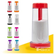 Handheld Flour Mixer Rotating Flour Sieve Cup Baking Utensils Plastic Semi-Automatic Flour Sieve Thi