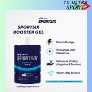 SPORTSIX Booster Gel (Apple) Pre Workout, Energy Gel, Energy Booster, Amino Energy 1PCS