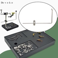 [Devoko] Fly Tying Vise Tool 360 Rotary Fly Fishing Vise Parts Fly Tying Tool Durable Fly Fishing Ta