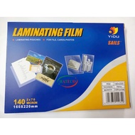 Plastic laminated paper A5 70 mic - A5 photo laminated paper - Genuine A5 laminated film