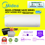 [LATEST MODEL]Midea R32 Xtreme Save Inverter Air Cond 1.0Hp-2.5Hp MSXS-Series Air cond [Installation]