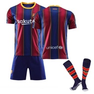 2025 2021 Barcelona Home And Away Pink Two Away Childrens Football Jersey Fan Edition Football Jerse