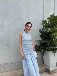 Jabai Dora Dress - Reversible ใส่ได้ 2 ด้าน (คอกลมและคอวี) preorder ready to ship ~03/01