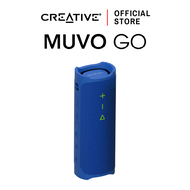 CREATIVE Muvo Go (Blue) ลำโพง Bluetooth® 5.3 พกพากันน้ำได้ สีน้ำเงิน