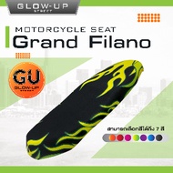 เบาะปาด แกรนด์ฟีลาโน่ Grand Filano ปี 2014-2025 ใส่ได้ทุกปี เบาะลายไฟมีให้เลือก 7 สี มีทั้ง เบาะปาดต