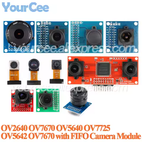 Camera Module OV7670 OV5642 OV7670 with FIFO OV7725 Kit Binocular Camera STM32 Driver for Arduino OV