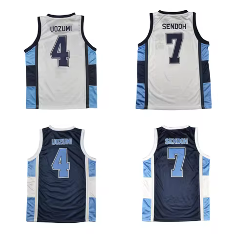 Anime Ryonan Cosplay Costume UOZUMI IKEGAMI KASHINO SENDOH UEKUSA FUKUDA Costume Basketball Jersey C
