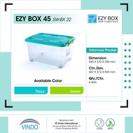 Ezy Box Container Box Plastic 45 Liter, 52 Liter, 75 Liter Storage Box