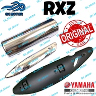 Yamaha RXZ Original Protector Silencer Protector Muffler Exhaust Protect Ekzos Cover Kaver Chrome 5P
