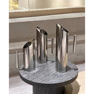 Bamboo tubular stainless steel iced tea mug, high quality 304 stainless steel.