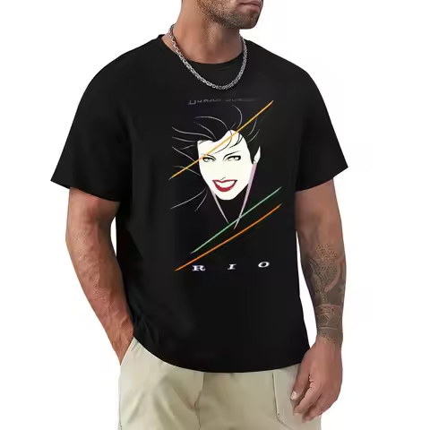 Duran Duran Rio T-Shirt T-Shirt customs design your own Funny t-shirts tops baggy shirts mens clothi