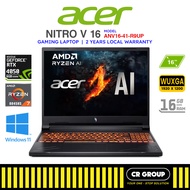 [FREE RAM &amp; CHAIR] Acer AI Nitro V 16 ANV16-41-R9UP Gaming Laptop - Ryzen 7-8845HS - RTX 4050 6GB - 16GB DDR5 (2Yrs)