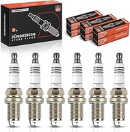 Frankberg 6x Spark Plug Spark Plugs Compatible with A.v.e.n.s.i.s Station Wagon T25 2.0L 2003-2008 I