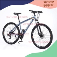 Garion 27.5 inch Aluminium Alloy MTB Mountain Bikes Hydraulic Disc Brake 24Speed With Lock Fork