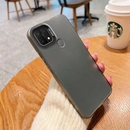 สำหรับ OPPO A15เคส OPPO A15S A35เคสโทรศัพท์ Oppo เคส CPH2179 CPH2185เคสแบบเนื้อด้านผิวโลหะออโรร่าหรู