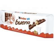 kinder bueno milk and hazelnuts