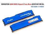 Kingston HyperX Fury Blue RAM 8GB DDR3 1600MHz HX316C10F/8 (REMOVAL) – High Performance PC Gaming RA