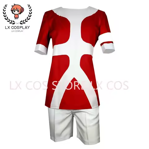Inazuma Eleven Go 2 Cosplay Tenma Matsukaze Costume Red
