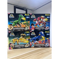 EAKI XinQi Dinosaur Battle Blok Mainan Kanak-kanak | EAKI 心奇爆龙战车儿童玩具积木 | EAKI XinQi Dinosaur Battle 