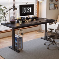Solid Wood Smart Adjustable Desk Office Study Desk Gaming Desk Home Workstation Electric Smart Compu