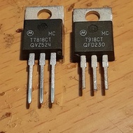 Parts IC Regulator MC7818 MC 7818 and MC7918 MC 7918 (pair) Motorola ON Electrical Equipment