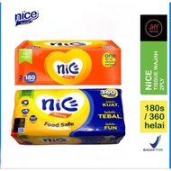 NICE Facial Tissue 2 Ply/ NICE 2 Ply Bathroom Tissue