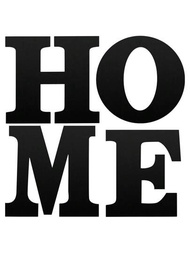 4件12英寸Home標誌木製Home字母掛在牆上大型Home標誌裝飾品，適用於家庭、客廳、農舍風格