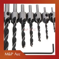 MATA New HSS Countersink Drill Bit 3-10mm 7 PCS