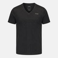 USA Pro Womens The USA Pro Tech V Tee Ladies (Black) - Sports Direct