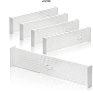 Afutre Storage Drawer Divider Wardrobe Divider Space-saving Drawer Divider Storage Partition Board M