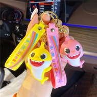 🌸Baby Shark keyring cute shark small doll car pendant souvenir small gift girl bag accessories