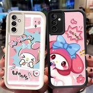 XI43 Melody Casing for Samsung Galaxy A36 A56 S25 Ultra A26 5G Black White