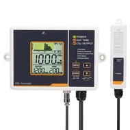 Smart CO2 Controller Dual Channel NDIR CO2 Sensor Day Night Carbon Dioxide Detector 0-5000PPM For Gr