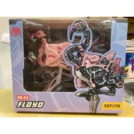 52TOYS Beast Box Universal Deformation Cube BB-53 FLOYD Mechanical Flamingo