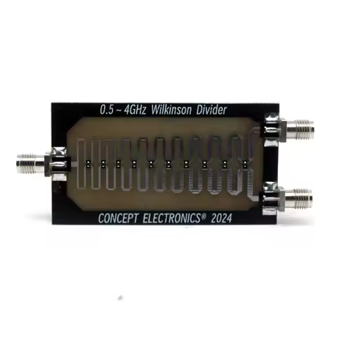 Wilkinson 1-to-2 Power Divider 500M- 4G RF Power Splitter Combiner FOR 868Mhz LORA Helium Miner Radi