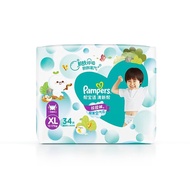 帮宝适（Pampers）清新帮拉拉裤婴儿尿不湿尿裤 加大码XL34片【12-17kg】