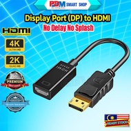 PDM DisplayPort DP Male to HDMI Female Cable Adapter 4K*2K 1080P Display Port Converter for Projector PC Laptop
