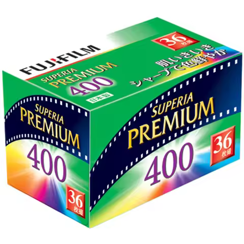 Fujifilm Classic Color 35mm Film Superia Premium 400 36 Exposure 1/2/3 Rolls For Kodak 135 Fuji Film