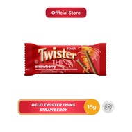 Delfi Twister Wafer Thin Strawberry