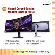 Xiaomi Mi Curved Gaming Monitor 34" 180Hz High Refresh Rate 1500R Golden Curvature WQHD 21:9 (3440x1