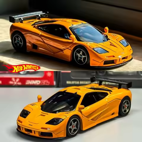 Hot Wheels Premium 1:43 Scale Vehicle Metal Body Chassis HMD41 1995 McLaren F1 GTR NISMO GT-R LM(199