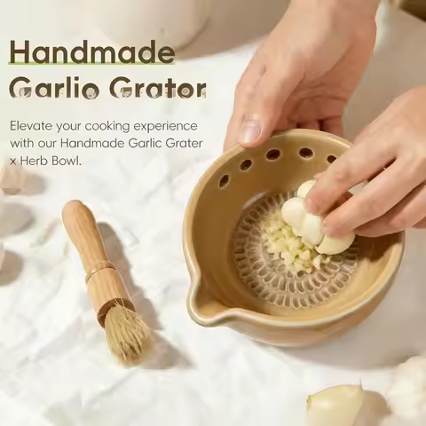NEW Garlic Grater Dish 2 In 1 Resin Small Grinder Garlic Plate Grater Vegetable Chopper For Ginger V