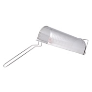 Stainless Steel Fried Basket Long Fry Potato Chip Container Best for French Fries Potato Chip Squeez