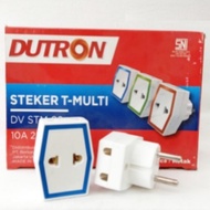 DUTRON Multi-Color T-Plug DUTRON Color Electrical Plug/ Extension Plug