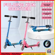 [SG Seller]Children's folding scooter Kick scooter 2 Wheel Folding Kick Scooter Children's two-wheel