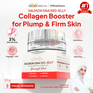 Signature by Kamila - Salmon DNA Red Jelly - Sleeping Masker Salmon DNA untuk Kulit Glowing